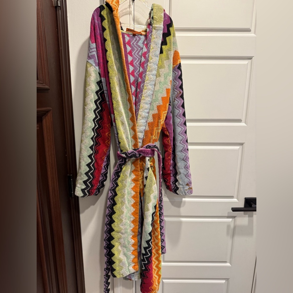 Missoni Home Zig Zag bathrobe